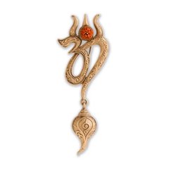 Eternal Om Emblem Brooch