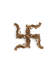 Swastik Brooch