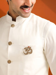 Royal Om Emblem Brooch