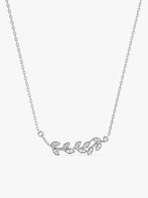 Silver Leaf Necklace