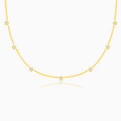 Golden Star Constellation Necklace