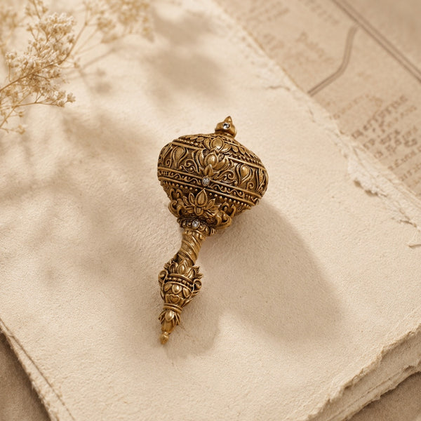 Hanuman Gada Brooch