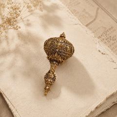 Hanuman Gada Brooch