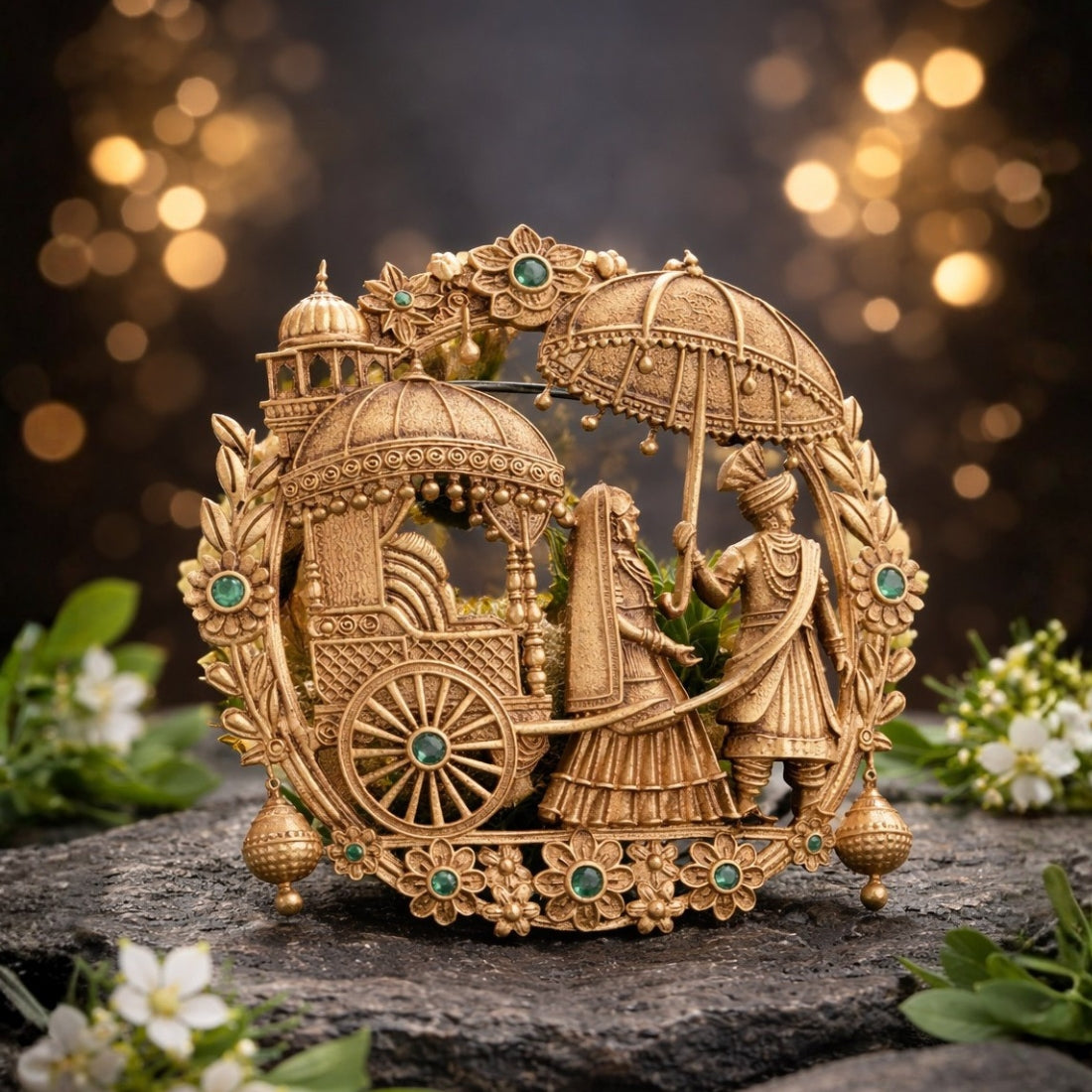 Royal Wedding Procession Brooch