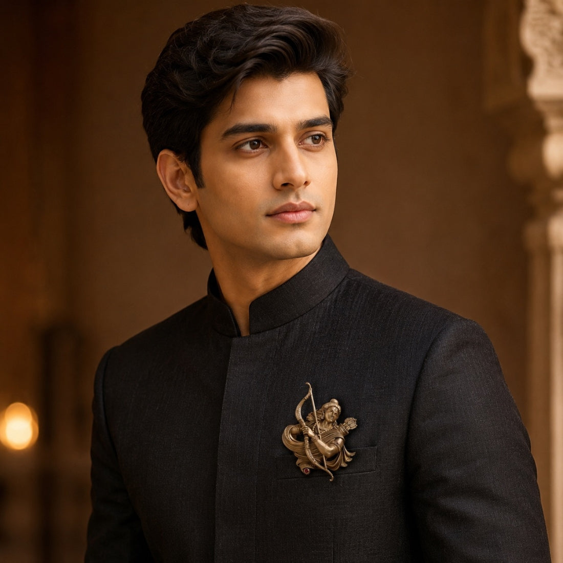 Veer Shri Ram Brooch