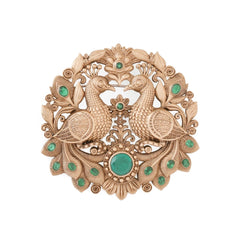 Peacock Splendor Brooch