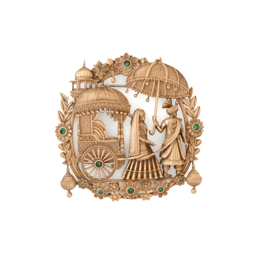 Royal Wedding Procession Brooch