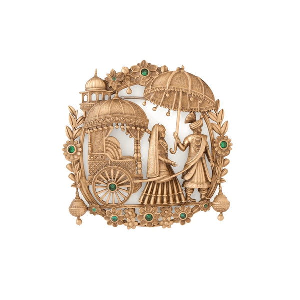 Royal Wedding Procession Brooch