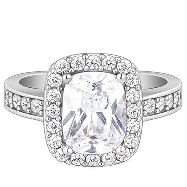 Silver Classic Solitaire Ring