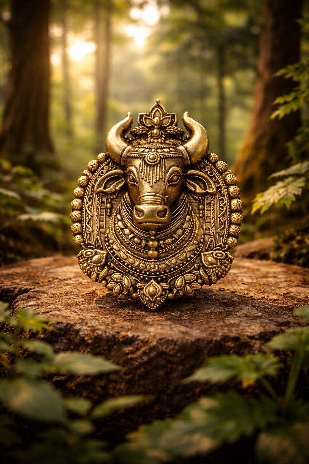 Nandi Maharaj Brooch