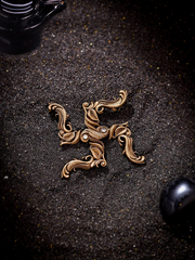 Swastik Brooch