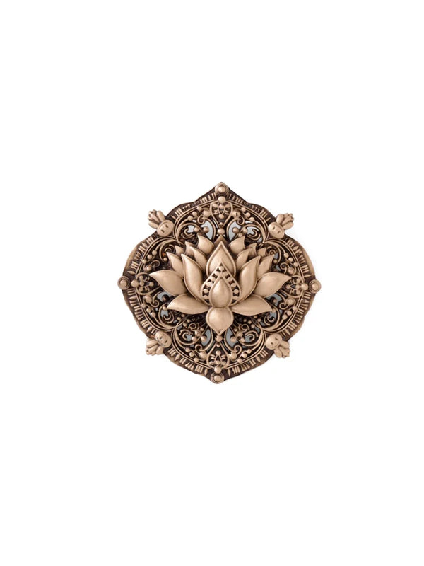 Iconic Lotus Brooch