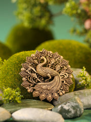 Royal Peacock Brooch