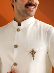Sacred Shivling Emblem Brooch