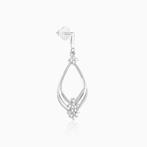 Silver Princess Earrings