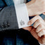 Monogram Overlapping Initial Cufflinks - Mattlook
