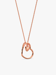 Rose Gold Heart Necklace