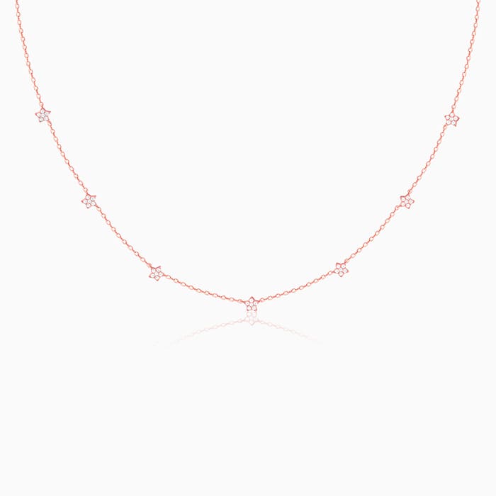 Silver Star Constellation Necklace