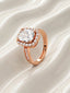 Rose Gold Classic Solitaire Ring