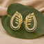 Leafy Affair Florielle Gleam Stud Earrings