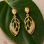 Leafy Affair Verdora Twist Dangle Earrings