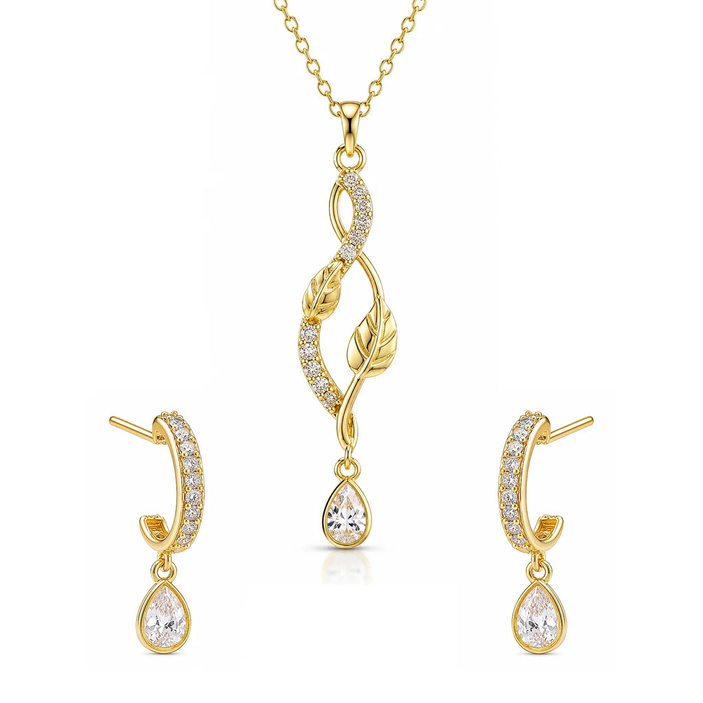 Leafy Affair Florielle Pendant Set