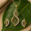 Leafy Affair Tarusa Pendant Set