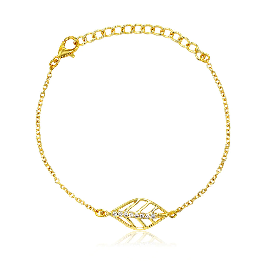 Leafy Affair Sylora Link Bracelet