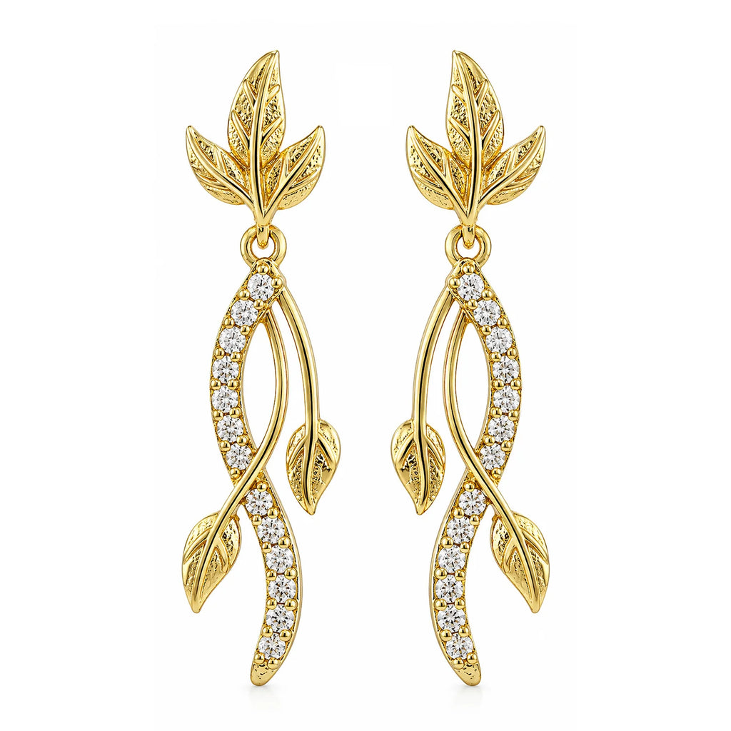 Leafy Affair Nivelle Dangle Earrings