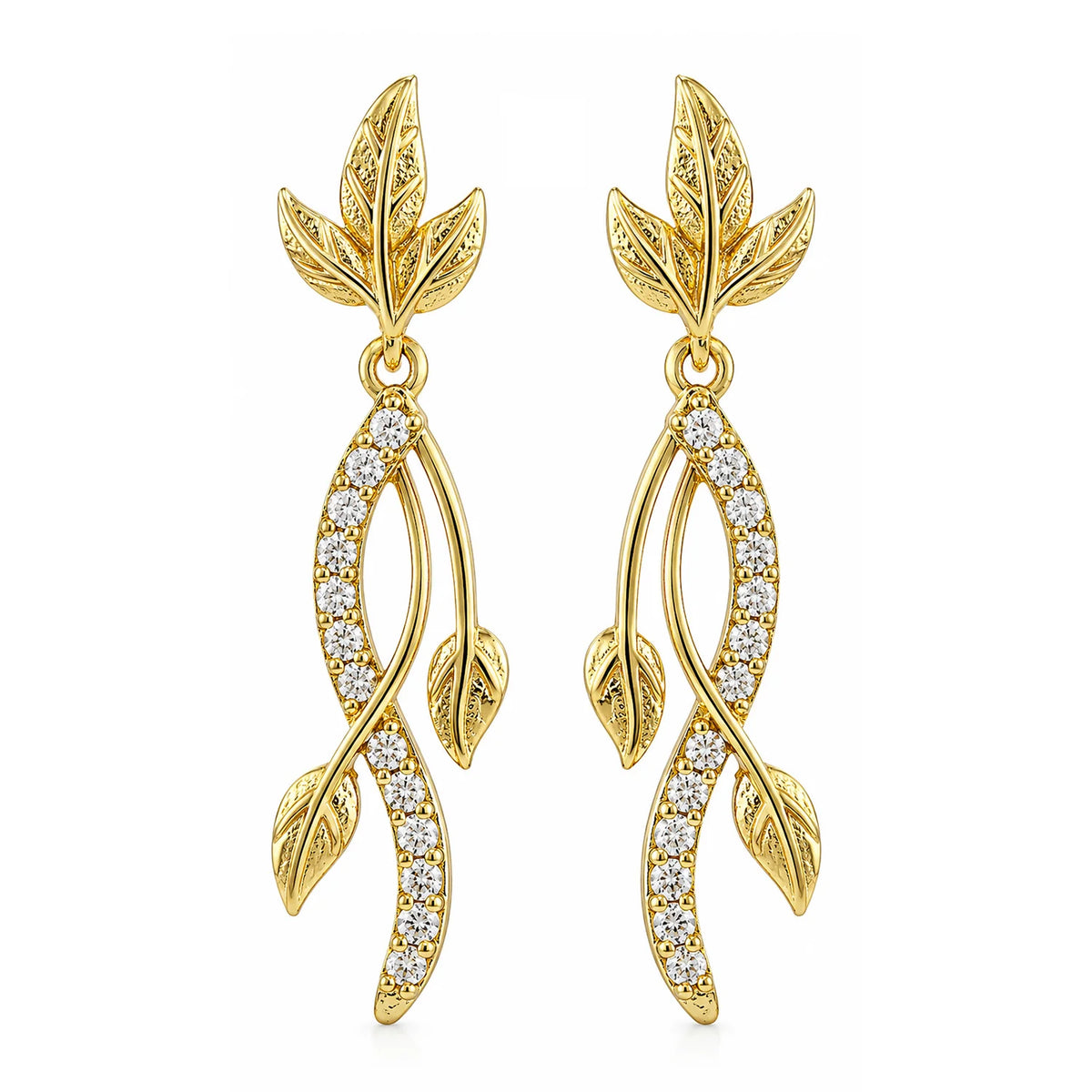 Leafy Affair Nivelle Dangle Earrings