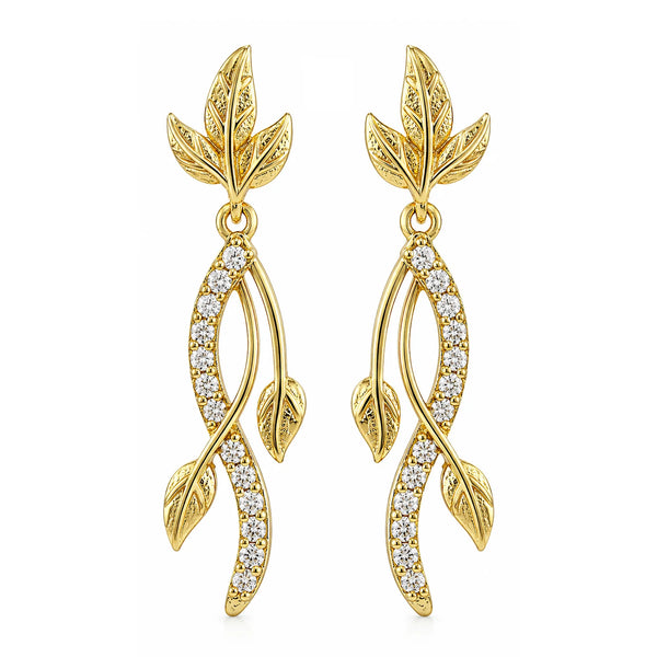 Leafy Affair Nivelle Dangle Earrings