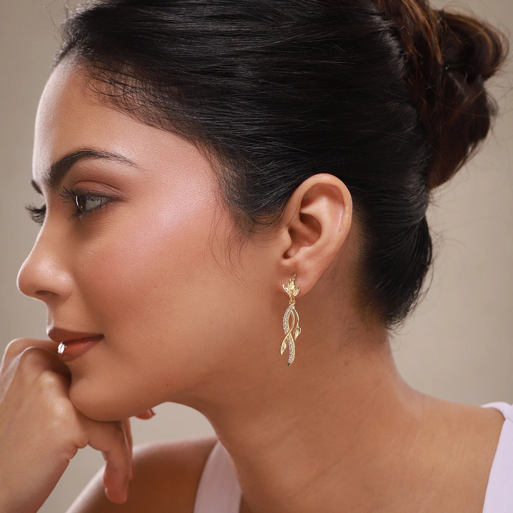 Leafy Affair Nivelle Dangle Earrings