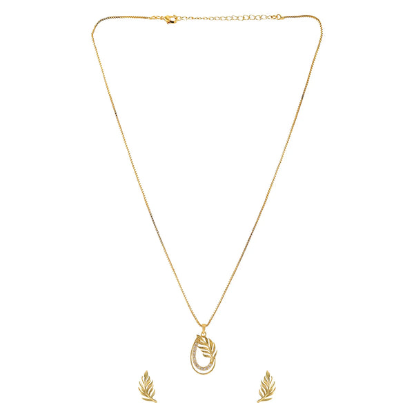 Leafy Affair Florielle Gleam Pendant Set
