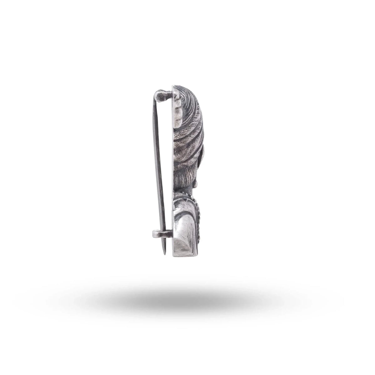 Chhatrapati Raje Shivaji Maharaj sterling Silver Brooch Pin