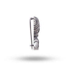 Chhatrapati Raje Shivaji Maharaj sterling Silver Brooch Pin