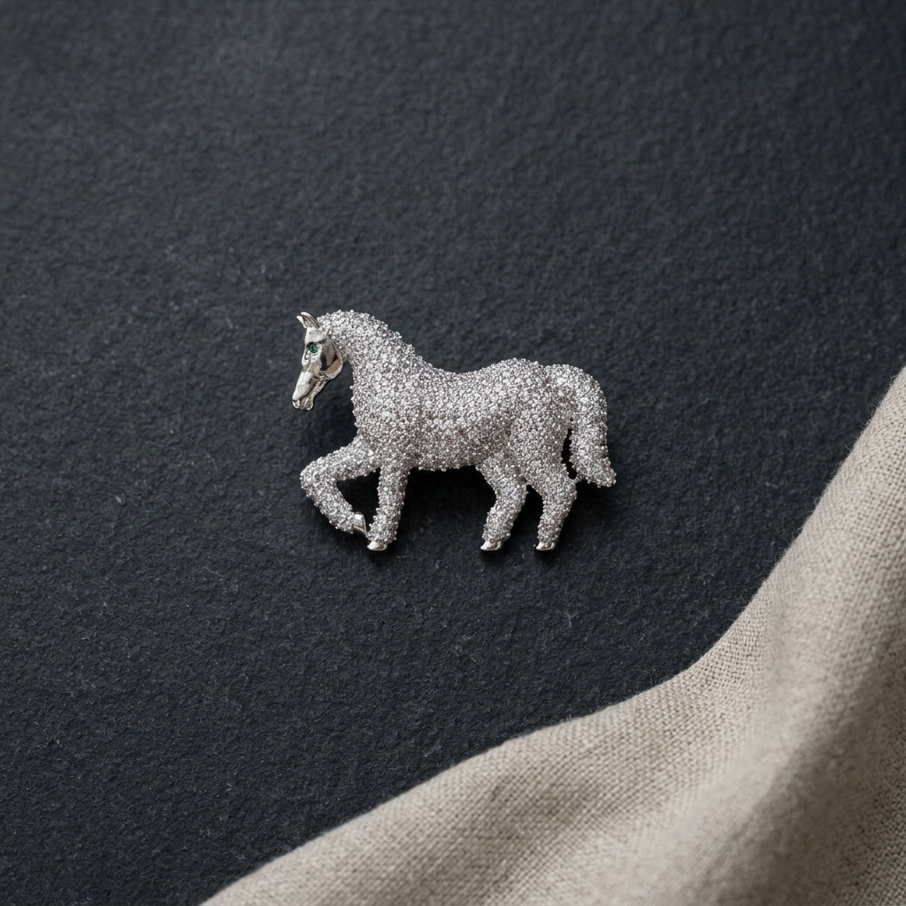 The Trotting Horse Brooch Main image
